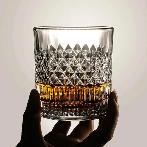 Service de 6 Verres en Cristal pour Whisky & Apéritifs